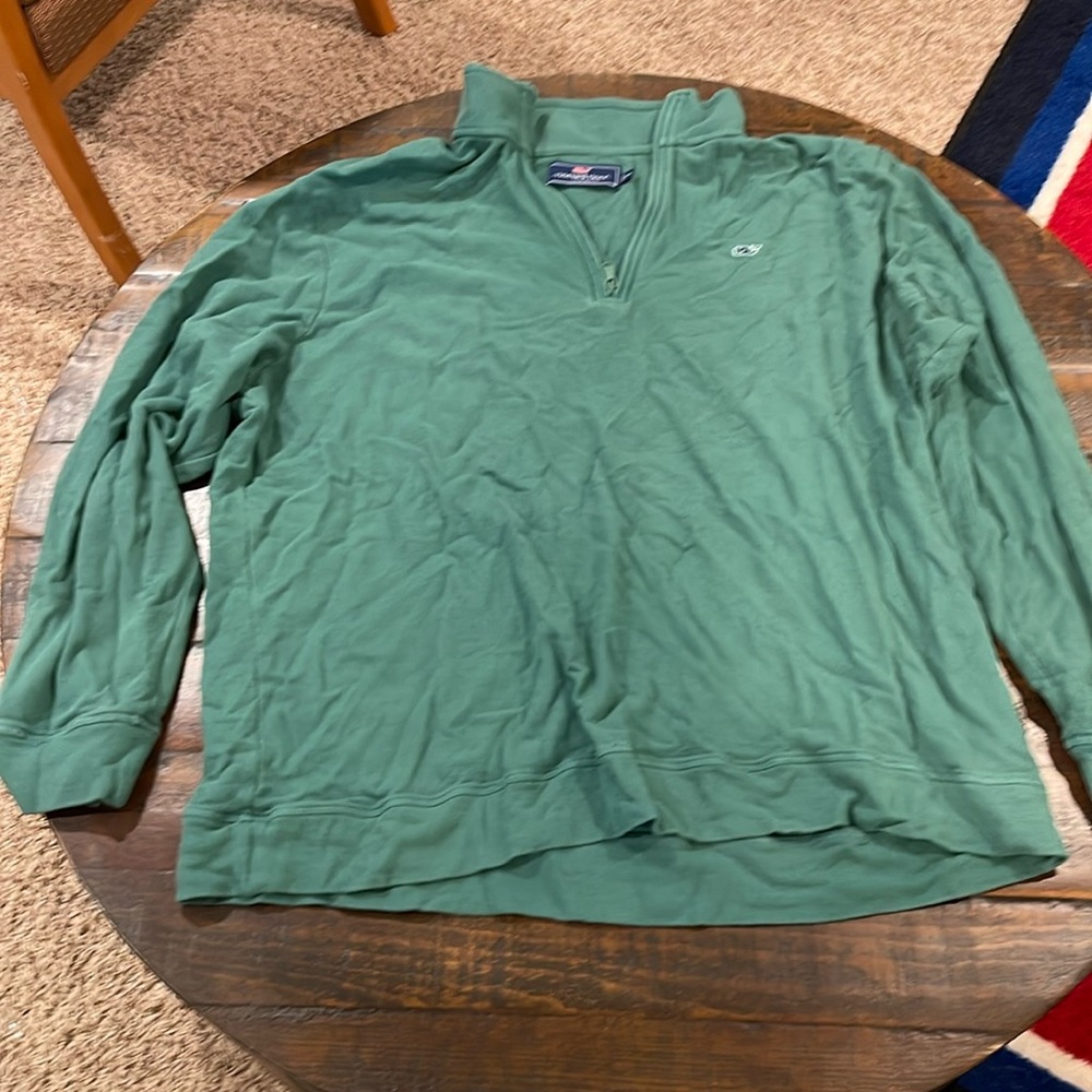 Vineyard vines quarter zip sweater